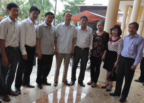 Politburo member To Huy Rua meets with Bac Ninh voters - ảnh 1